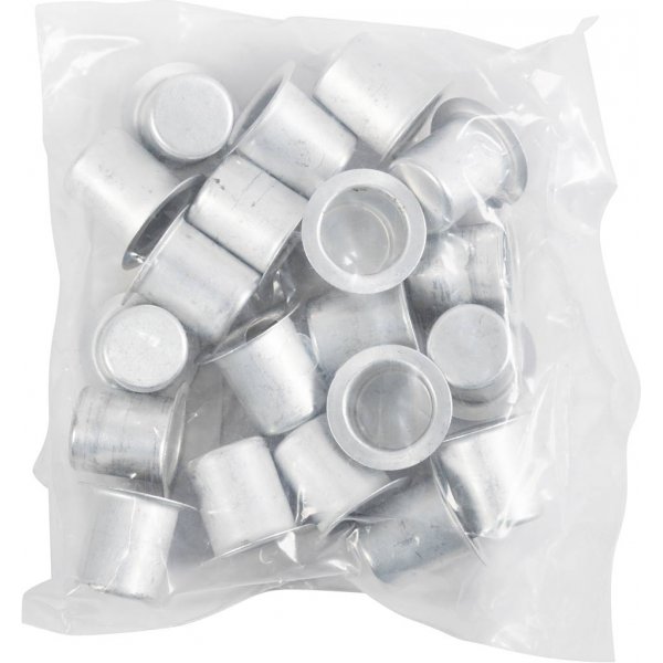 Metalleinsatz fr Leuchte - 12 mm - 20 Stk