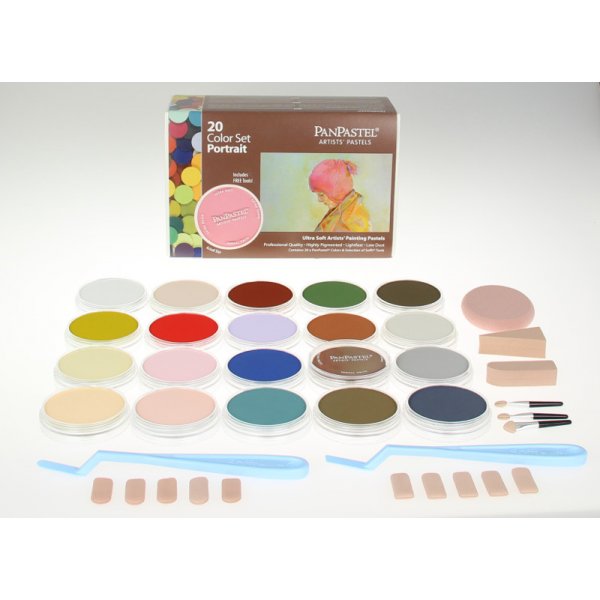 PanPastel - 20 Farbsets im Hochformat
