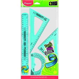 Linealset - Maped - Twist'n Flex Set 4-teilig Linealset - Maped - Twist'n Flex Set 4-teilig