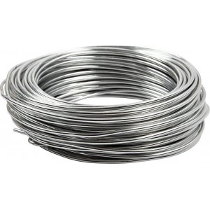 Aluminiumdraht - Ø3 mm - Silber - 29 m Aluminiumdraht - Ø3 mm - Silber - 29 m