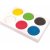 Farbpucks in Palette - Ø 44 mm 6 Farben Farbpucks in Palette - Ø 44 mm 6 Farben