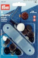 Jeansknöpfe offen Sterne 17mm ant.bronze 6 Stk Jeansknöpfe offen Sterne 17mm ant.bronze 6 Stk