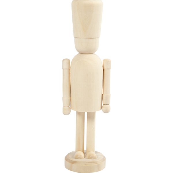 Figur mit Fu - Holz