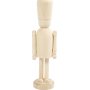Figur mit Fu - Holz