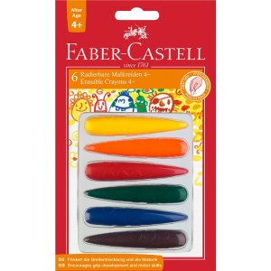 Kindermalstifte in Fingerform - 6 Farben Kindermalstifte in Fingerform - 6 Farben