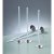 Flachdocht gewachst 3x12/8 cm - 10er-Pack. mit Halter