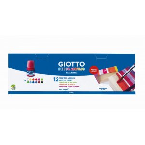 Acrylfarbe Giotto Decor - 12x25 ml Acrylfarbe Giotto Decor - 12x25 ml