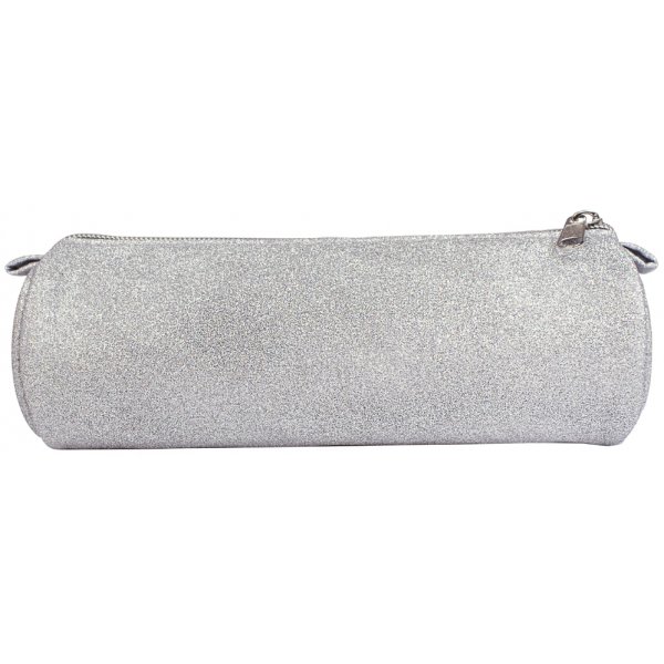 Federmppchen Glitzer Silber