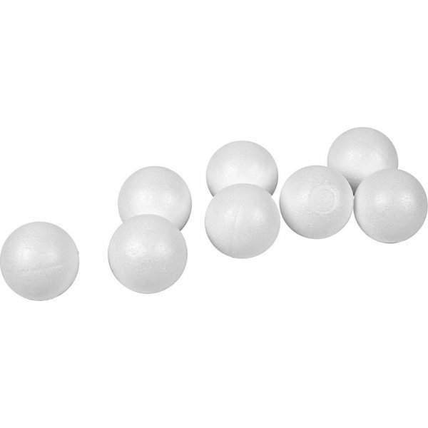 Styroporkugeln - wei - 4 cm - 100 Stk