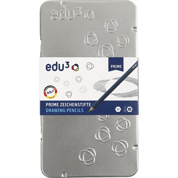 Edu Zeichenstifte - 4H-8B - 12 Stk