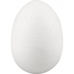 Styropor-Eier - weiß - H7 cm - 50 Stk Styropor-Eier - weiß - H7 cm - 50 Stk