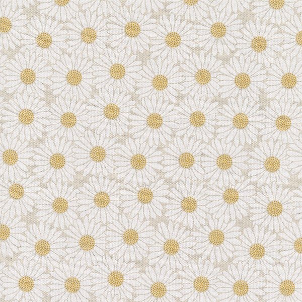 Priesterkragen Textil Wachstuch wei/multi 22
