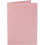 Karten - rosa - 10,5 x 15 cm - 10 Stk