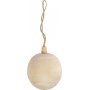Weihnachtskugel aus Holz mit Aufhngung - 6,4 cm