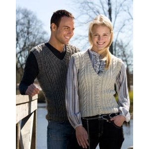 Strickmuster - Gestrickter Pullunder und Weste Strickmuster - Gestrickter Pullunder und Weste