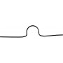 Aluminiumdraht - 1 mm - schwarz - 16 m