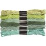Harmony Stickgarn - grn - 6 Bndel