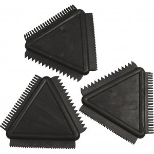 Gummispatel - schwarz - 3 Stk Gummispatel - schwarz - 3 Stk