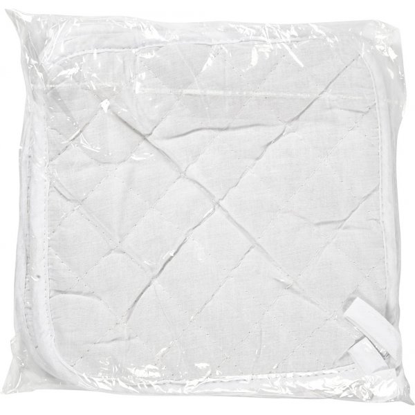 Topflappen - wei - 4 Stk