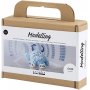 Mini-Bausatz Modellbau, hellblau, Monster Bobby