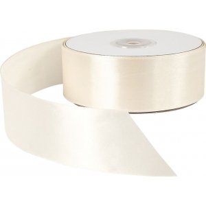 Satinband - Creme - B38 mm - 50 m Satinband - Creme - B38 mm - 50 m