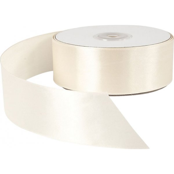 Satinband - Creme - B38 mm - 50 m