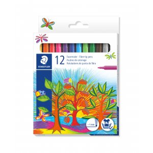 Staedtler Fasermaler - 12 Stifte Staedtler Fasermaler - 12 Stifte