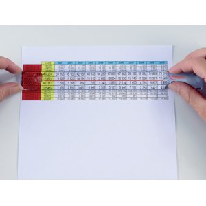 Lineal - Maped - Lupe mit Lupe Lineal - Maped - Lupe mit Lupe