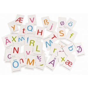 Magnetische Buchstabenkarten 9x14 cm 65 Stk Magnetische Buchstabenkarten 9x14 cm 65 Stk