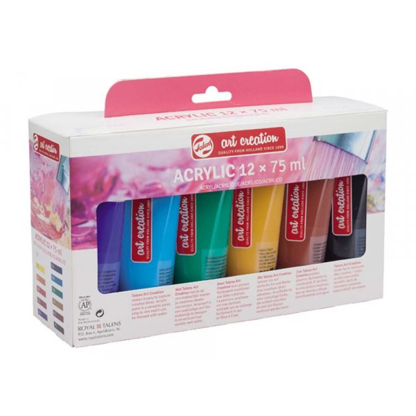 Acrylfarben Art Creation Farbset 75 ml - 12 Farben