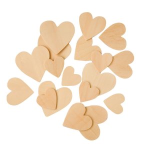 Holzherzen 100 Stk Holzherzen 100 Stk