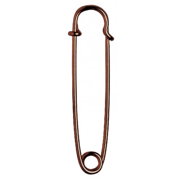 Kiltnadel Messing 76mm Bronzelack 1 Stk