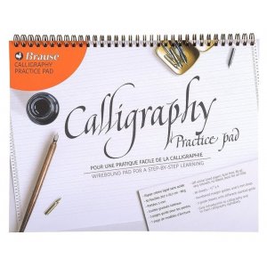Kalligraphieblock 80g 30 Blatt cremefarben liniert - A3 Kalligraphieblock 80g 30 Blatt cremefarben liniert - A3