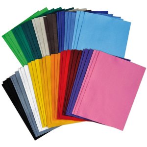 Filzplatten 54 Stk. 18 Farben Filzplatten 54 Stk. 18 Farben