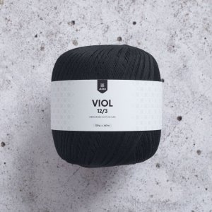Viol 12/3 100g - Schwarz Viol 12/3 100g - Schwarz