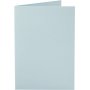 Karte - Hellblau - 10,5 x 15 cm - 10 Stk