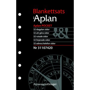 Systemkalender - Pocket Form Set - Almanacksförlaget Systemkalender - Pocket Form Set - Almanacksförlaget