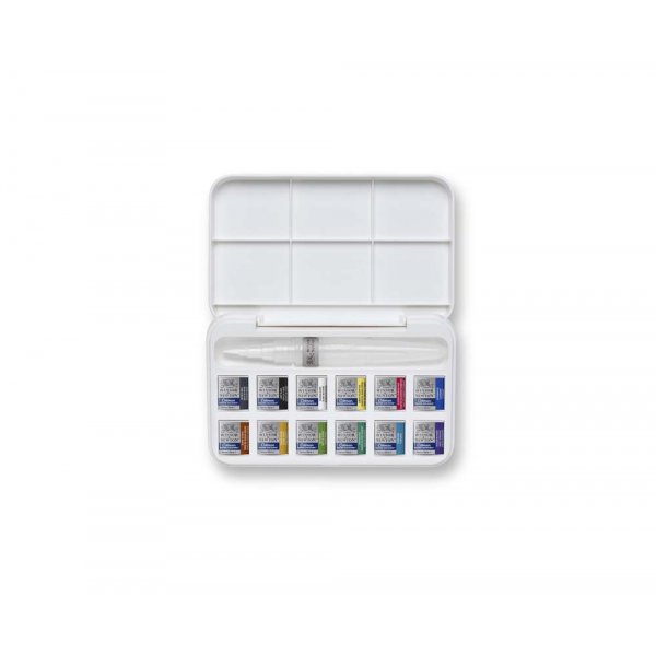 Aquarellfarbe W&N Cotman Water Brush Pen Set 12