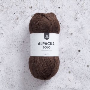 Alpaka Solo 50g - Braun Alpaka Solo 50g - Braun
