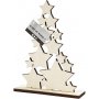 Weihnachtsbaum aus Sternen - 14,7 x 19,6 cm