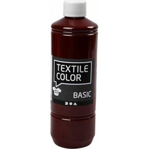 Textilfarbe Textilfarbe - Braun - 500 ml Textilfarbe Textilfarbe - Braun - 500 ml