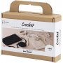 Mini DIY Kit Hkeln, Tasche mit Rose