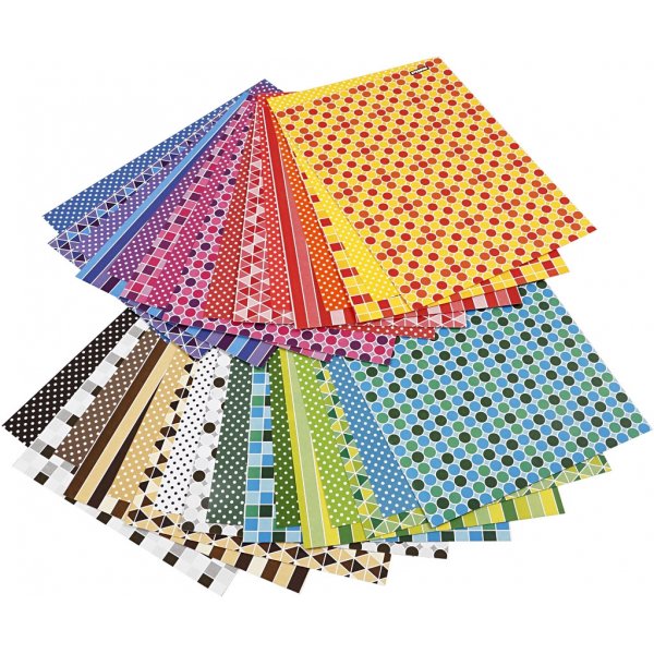 Colorbar Zerrissener Karton - A4 - 16 Blatt