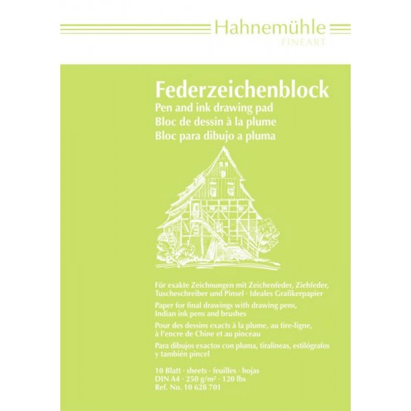 Zeichenblock Hahnemhle Penpad 250g
