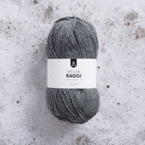 Mittlerer Raggi 100g - Dunkelgrau Mittlerer Raggi 100g - Dunkelgrau