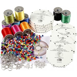 Kumihimo-Klassenzimmer-Set - Neonfarben - leuchtende Farben Kumihimo-Klassenzimmer-Set - Neonfarben - leuchtende Farben