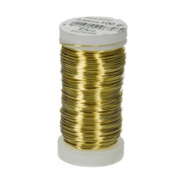 Messingdraht 0,50 mm - 100 g