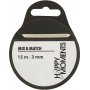 Satinband - gebrochenes Wei - B3 mm - 15 m
