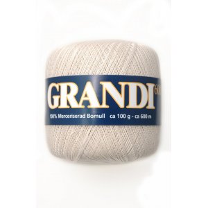 Grandi-Garn - 100g - Naturweiß (1100) Grandi-Garn - 100g - Naturweiß (1100)