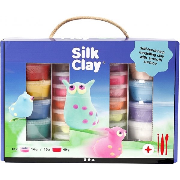 Silk Clay Geschenkbox - gemischte Farben